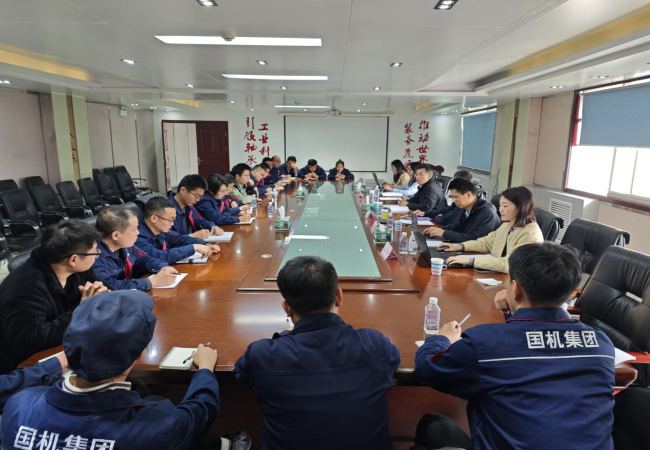 國機(jī)精工黨委書記、董事長、總經(jīng)理蔣蔚一行到軸研所調(diào)研